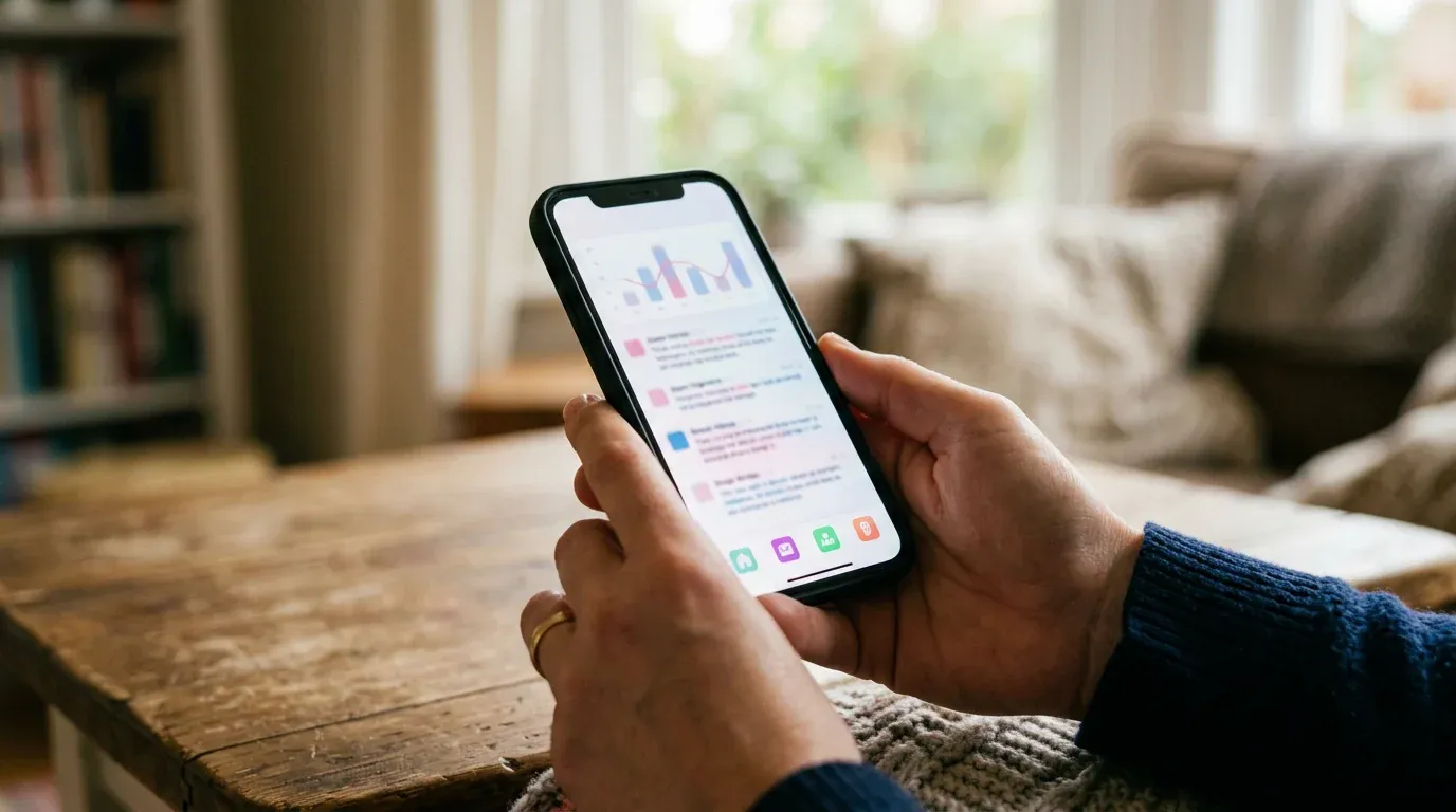 Reviewing a child's captured TikTok activity in a monitoring app dashboard
