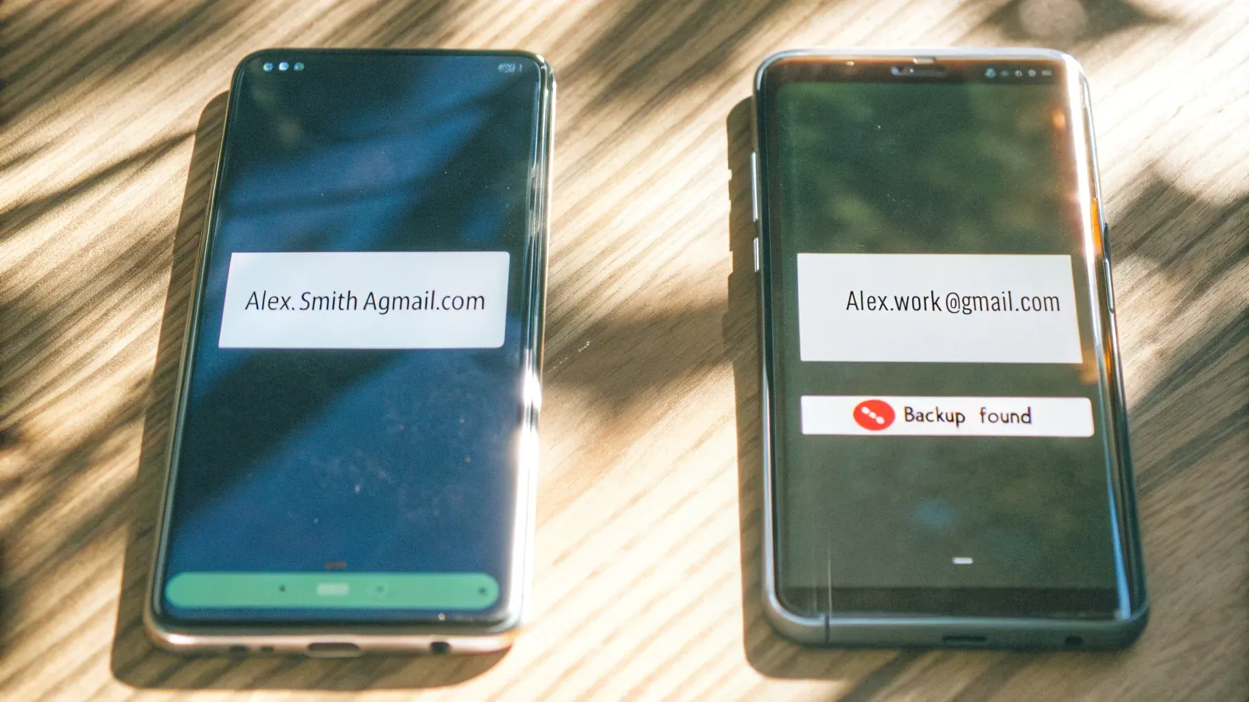 因新手机登录了不同Google账号而导致的WhatsApp '未找到备份' 消息