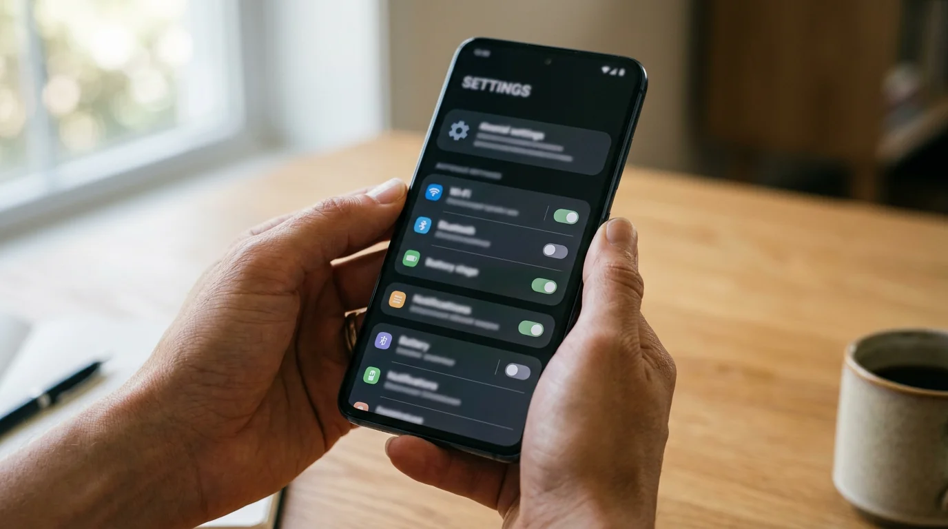 Enable it on the Android first