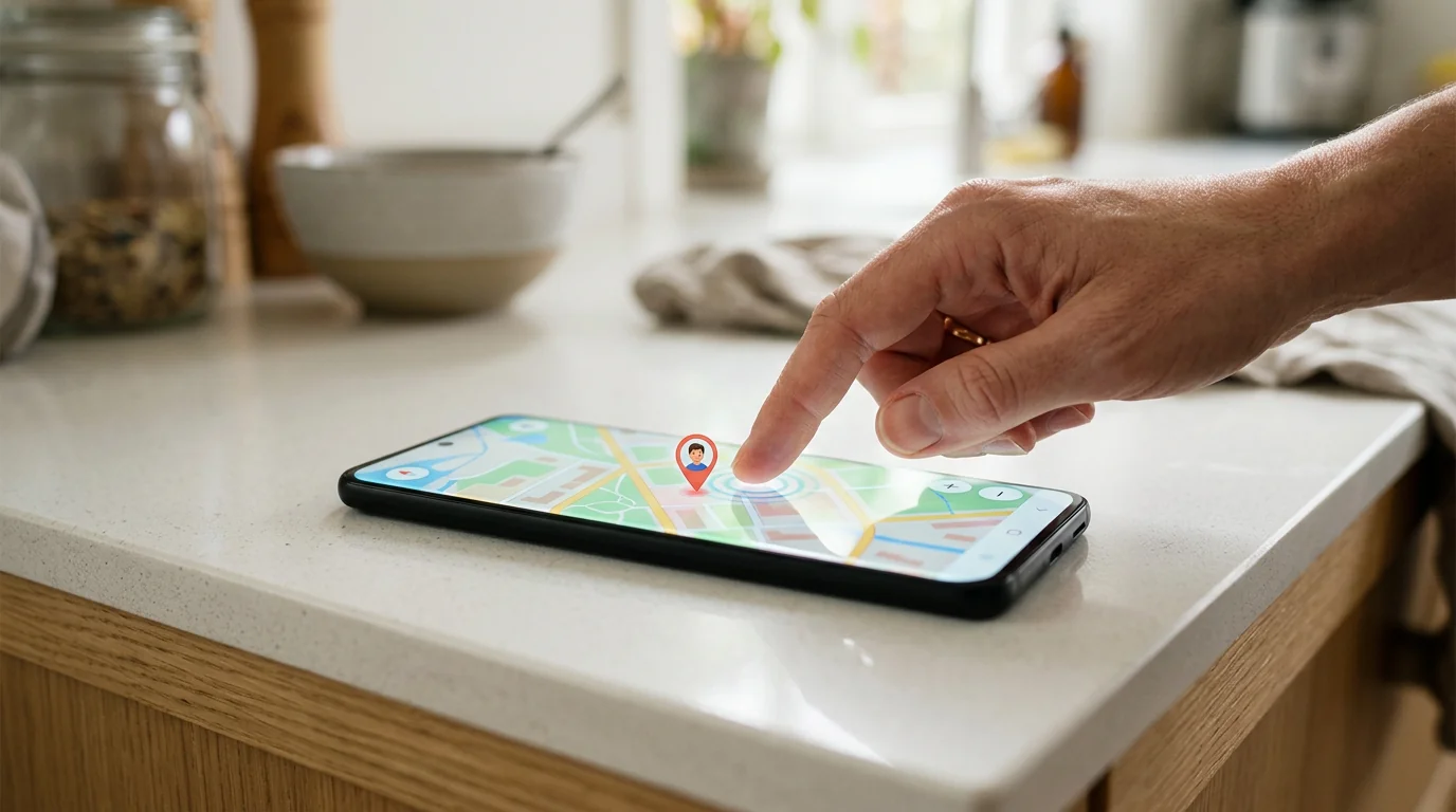 Sharing a location with Google Maps