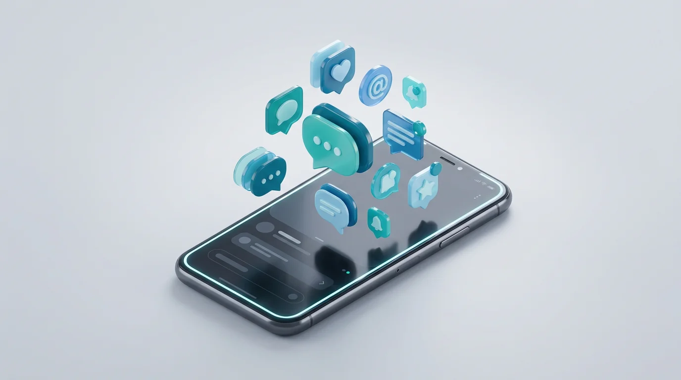 Concept of full TikTok message logging and social monitoring