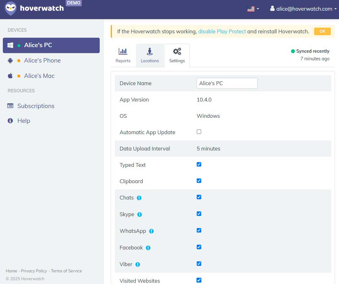 Start Tracking from Your Dashboard
