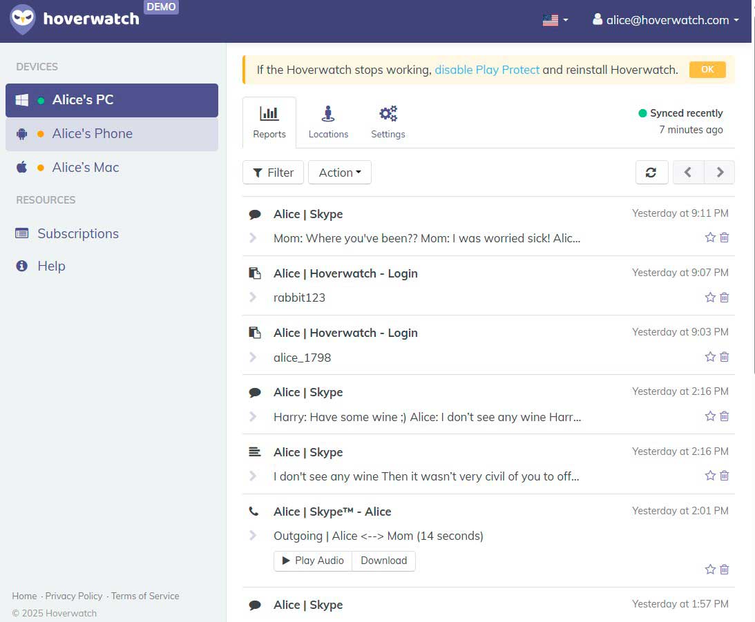 Set Up Alerts and Reports