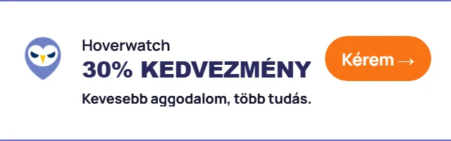 Hoverwatch — 30 % kedvezmény június 30-ig. Igénybe veszem.