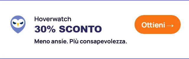 Hoverwatch — 30% di sconto fino al 30 giugno. Ottieni sconto.