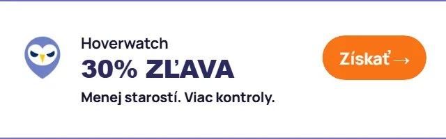 Hoverwatch — zľava 30 % do 30. júna. Získať zľavu.