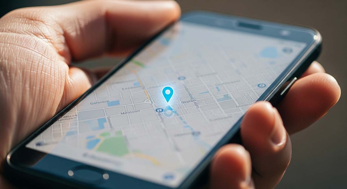 Parent using app to track child's phone location free without them knowing